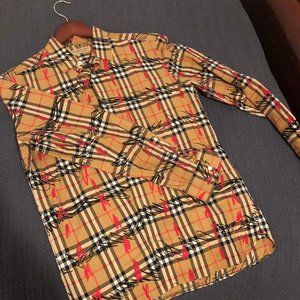 Authentic Burberry Button down